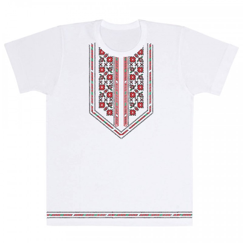  T-Shirt mit Ethno-Motiven