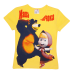 T-Shirt Mascha und der Bär